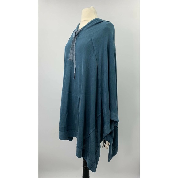 Free People Movement Squared Up Hoodie Poncho - Picture 3 of 8